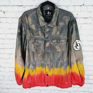 AUSTIN OTTONE | RARE Flame Denim artisan designer upcycled buttonup jean jacket